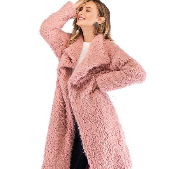 “THE EDIE” Bohemian Shaggy Coat - Picture 9 of 14